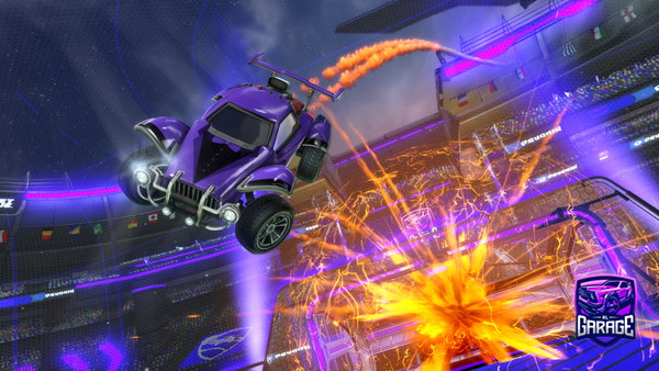 A Rocket League car design from Obito_FK