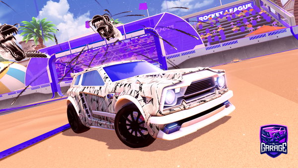 A Rocket League car design from DougTi_
