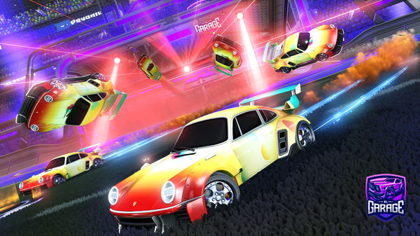 A Rocket League car design from mrdotunkown