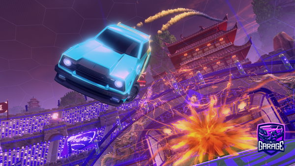 A Rocket League car design from Corbeaux635