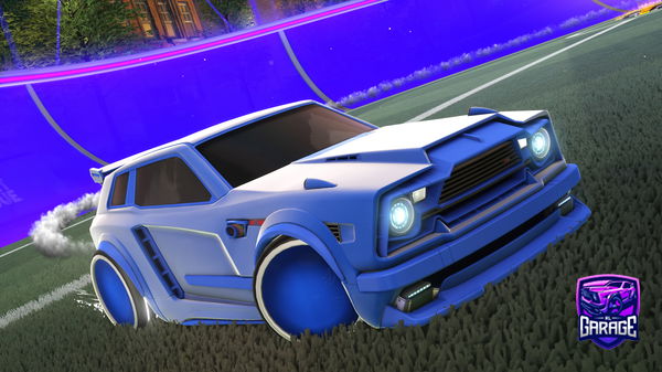 A Rocket League car design from Calvindinorex