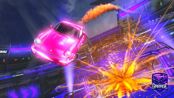 A Rocket League car design from Taggbulle