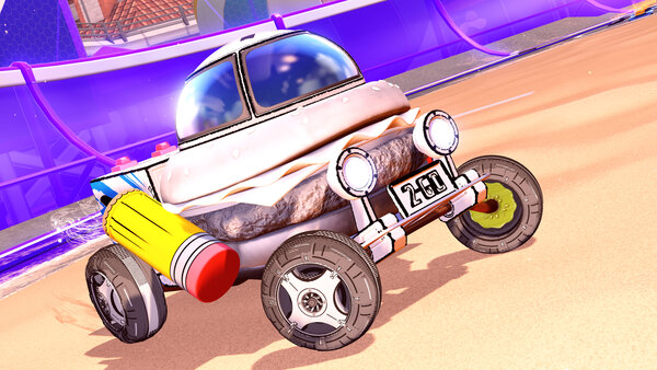 A Rocket League car design from irosario78