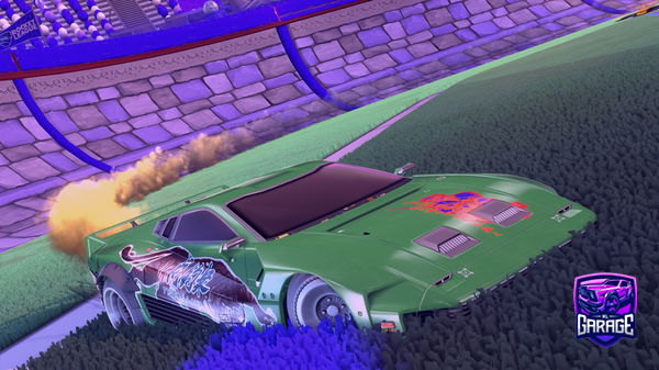 A Rocket League car design from zaddation