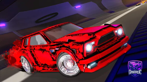 A Rocket League car design from Bieel24