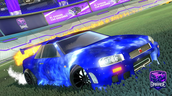 A Rocket League car design from ETERNAL-GAMING