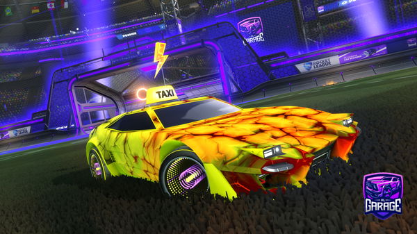 A Rocket League car design from Snymth