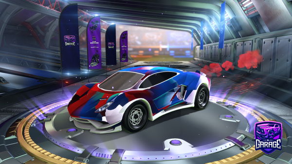 A Rocket League car design from Disd112392