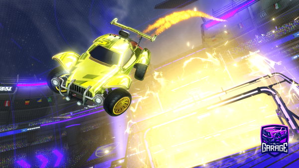 A Rocket League car design from IAMMIEL