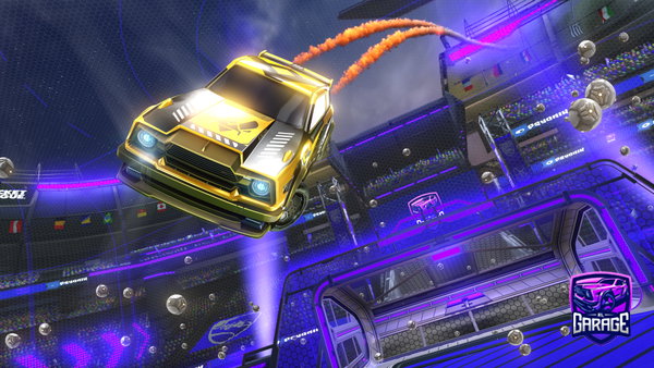 A Rocket League car design from dxve05