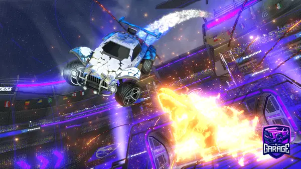 A Rocket League car design from Zestydawn