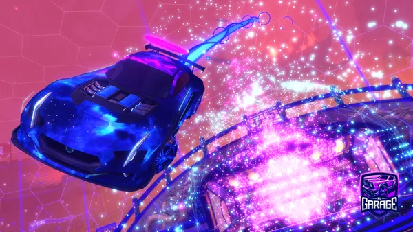 A Rocket League car design from tidyice