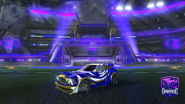 A Rocket League car design from Hazdog1000