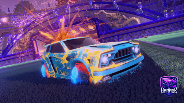 A Rocket League car design from tyguy5