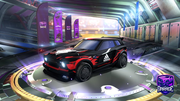 A Rocket League car design from MarThunder