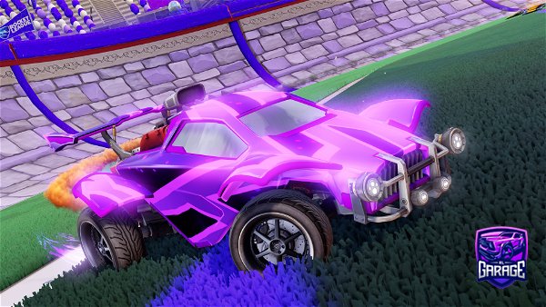 A Rocket League car design from OomBaLLas