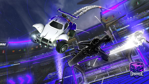 A Rocket League car design from Oajosokb