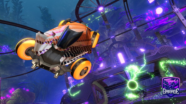 A Rocket League car design from Rafty_