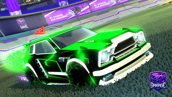 A Rocket League car design from LY_Legendary01