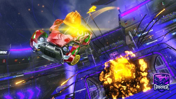 A Rocket League car design from Fire_lord0911