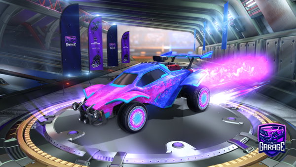 A Rocket League car design from SkyEnxo