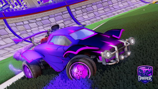 A Rocket League car design from _Notmondo_