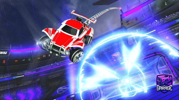 A Rocket League car design from DaFigure