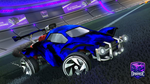 A Rocket League car design from SaManbinman123