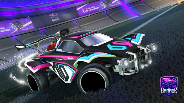 A Rocket League car design from Jemz2
