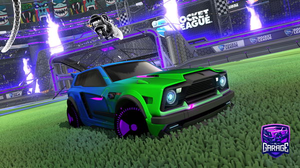 A Rocket League car design from MisterDon