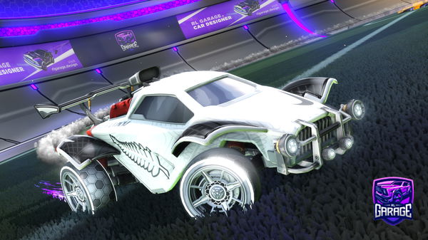 A Rocket League car design from Snic