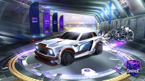 A Rocket League car design from NTHEF