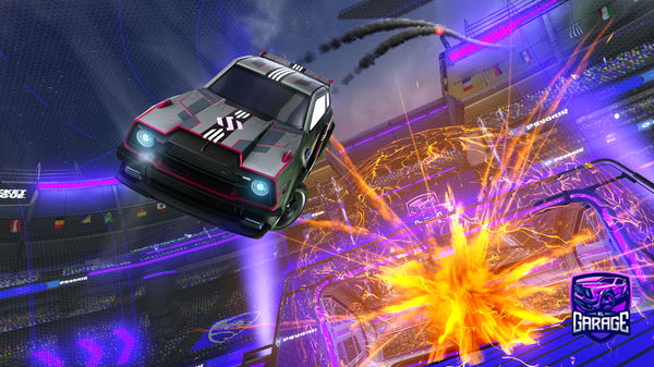 A Rocket League car design from Sagopa