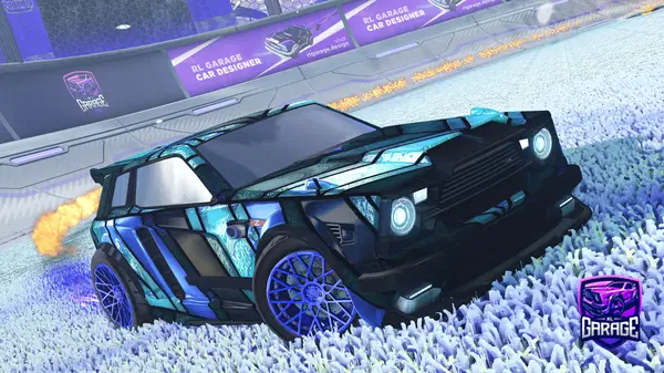 A Rocket League car design from SOY-GRAN-PLATINO