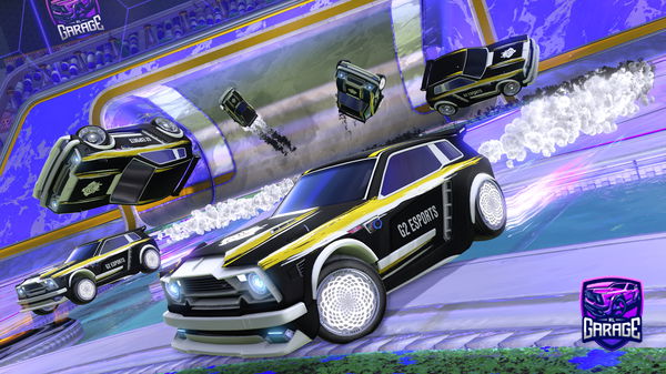 A Rocket League car design from XHlexcmX