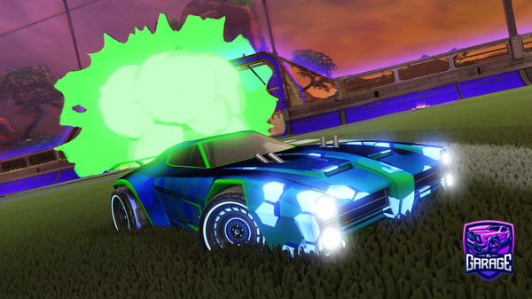 A Rocket League car design from Weavile2099