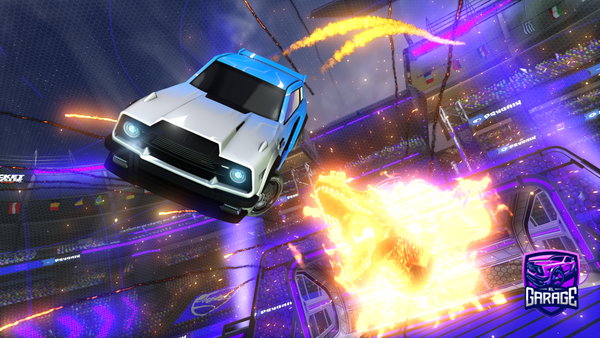 A Rocket League car design from richhomie