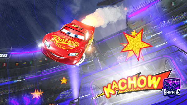 A Rocket League car design from IRONMANRO