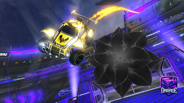 A Rocket League car design from willarinooo