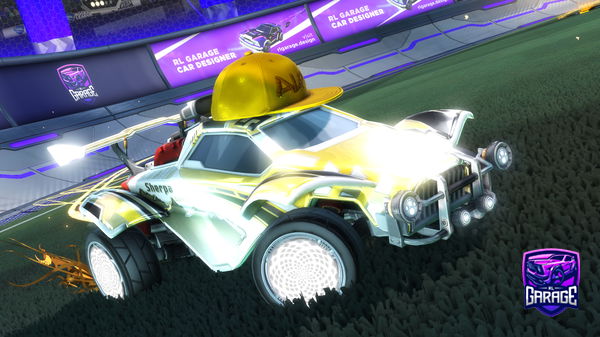 A Rocket League car design from HirAlpha