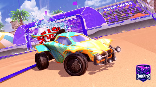 A Rocket League car design from WanderingEel93