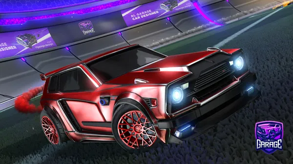 A Rocket League car design from PvtCreamy