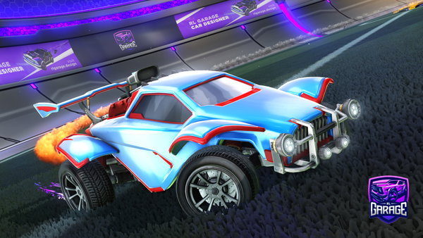 A Rocket League car design from taif