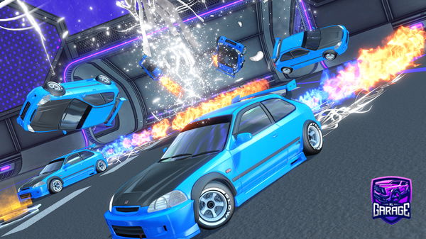 A Rocket League car design from VonSemog