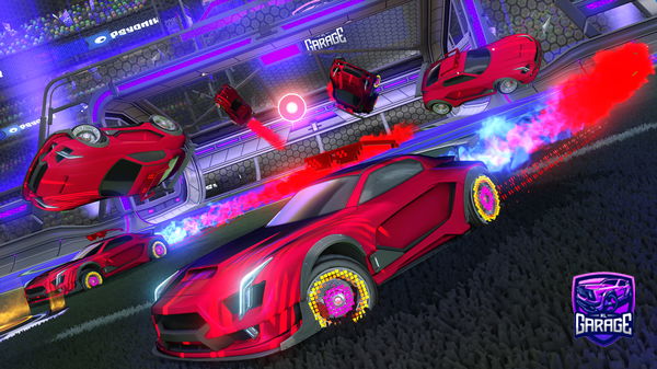 A Rocket League car design from Hover10Techo