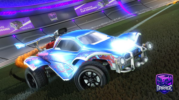 A Rocket League car design from BusinessmanOG