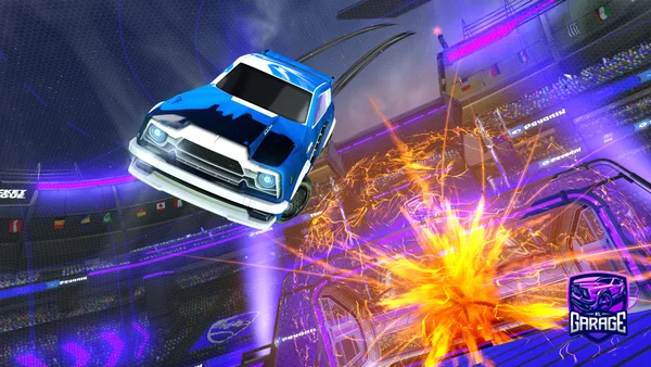 A Rocket League car design from Jos-
