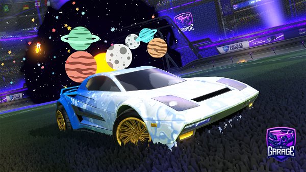 A Rocket League car design from Evample8359