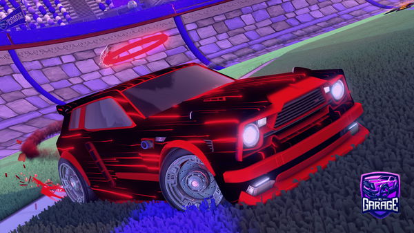 A Rocket League car design from HUGONITE14