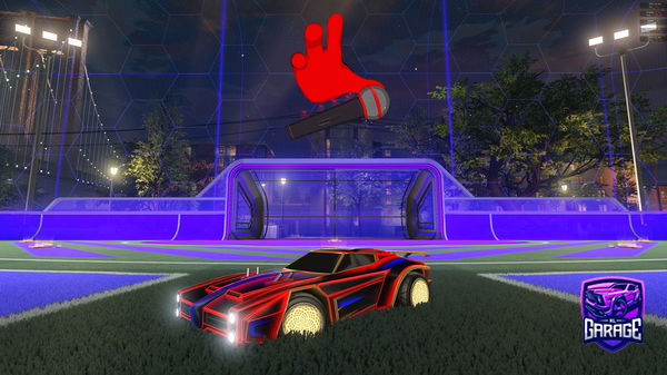 A Rocket League car design from YaYa314